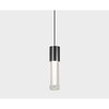Миниатюра фото подвесной светодиодный светильник italline it014-0204 dark silver | 220svet.ru