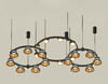 Миниатюра фото подвесной сетильник ambrella light diy spot techno ring xr92092000 | 220svet.ru
