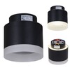 Миниатюра фото потолочный светильник reluce 53004-9.5-001il gx53+led3w bk | 220svet.ru