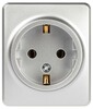 Миниатюра фото розетка эра эксперт 11-2203-03 2p+e schuko ip20 16a-250в оу алюминий б0063020 | 220svet.ru