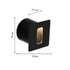 Миниатюра фото уличный светодиодный светильник favourite glimt 4389-1w | 220svet.ru