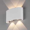 Миниатюра фото уличный настенный светодиодный светильник elektrostandard 1555 techno led twinky a038419 | 220svet.ru