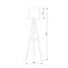Миниатюра фото торшер tk lighting 1091 lozano 1 | 220svet.ru