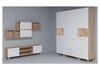 Миниатюра фото шкаф woodville мариус дуб баррик / белый матовый 402339 | 220svet.ru