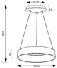 Миниатюра фото подвесной светодиодный светильник deko-light sculptoris 342184 | 220svet.ru
