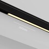 Миниатюра фото трековый магнитный светодиодный светильник maytoni basis levity tr190-1-5w2.7k-b | 220svet.ru