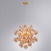 Миниатюра фото подвесная люстра arte lamp molecule a8313sp-9go | 220svet.ru