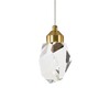 Миниатюра фото подвесной светодиодный светильник indigo crystal 12053/1p brass v000132l | 220svet.ru