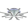 Миниатюра фото потолочная светодиодная люстра reluce 09824-3.3-4+4c cr (rgb) | 220svet.ru