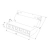 Миниатюра фото трековый магнитный светодиодный светильник elektrostandard 85194/01 a066586 | 220svet.ru