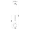 Миниатюра фото подвесной светильник myfar covey mr1040-1p | 220svet.ru