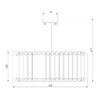Миниатюра фото потолочная люстра bogates 361/5 | 220svet.ru