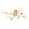 Миниатюра фото потолочная люстра escada hope 1132/8p gold | 220svet.ru