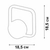 Миниатюра фото бра vitaluce v46120-1/1a | 220svet.ru