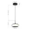 Миниатюра фото подвесной светодиодный светильник st luce frittela sl6239.403.01 | 220svet.ru