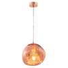 Миниатюра фото подвесной светильник crystal lux malaga sp1 d200 cooper | 220svet.ru