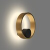 Миниатюра фото бра denkirs orbit dk5060-bk+sg | 220svet.ru