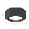 Миниатюра фото уличный светильник favourite fantum 4667-1u | 220svet.ru