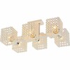 Миниатюра фото потолочная люстра reluce 01335-0.3-06 wh+cr | 220svet.ru