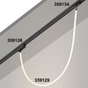 Миниатюра фото светодиодный гибкий неон novotech konst ramo 14w/m дневной белый 1 м 359129 | 220svet.ru