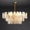 Миниатюра фото потолочная люстра на штанге delight collection mt8984-8hb gold | 220svet.ru