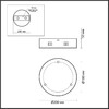 Миниатюра фото чаша odeon light vekia 4930/3r | 220svet.ru