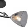Миниатюра фото потолочная люстра reluce 01525-0.3-02 bk+cr | 220svet.ru
