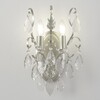 Миниатюра фото настенный светильник crystal lux esmiralda ap2 silver | 220svet.ru