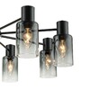 Миниатюра фото потолочная люстра escada diversity 2120/8p black | 220svet.ru