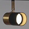 Миниатюра фото потолочный светильник reluce 06664-0.8-05 bk+cop gu10 | 220svet.ru