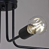 Миниатюра фото потолочная люстра illumico il2000-8c-05 bk | 220svet.ru