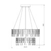 Миниатюра фото подвесной светодиодный светильник bogates 454/2 | 220svet.ru