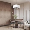 Миниатюра фото подвесная люстра loft it silence 10303p nickel | 220svet.ru