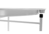 Миниатюра фото журнальный стол woodville tray 47х51 white 15393 | 220svet.ru
