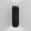 Миниатюра фото настенный светильник elektrostandard spike mrl 1014 gu10 sw черный a050116 | 220svet.ru