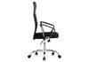 Миниатюра фото компьютерное кресло woodville arano 1 black / chrome 15815 | 220svet.ru
