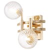 Миниатюра фото бра crystal lux ap2 gold | 220svet.ru