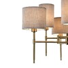 Миниатюра фото подвесная люстра indigo 13033/6r brass v000536 | 220svet.ru