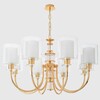 Миниатюра фото подвесная люстра crystal lux sp8 gold | 220svet.ru