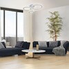 Миниатюра фото потолочная светодиодная люстра escada venus 10297/3led bl | 220svet.ru