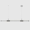 Миниатюра фото подвесной светодиодный светильник crystal lux lineup sp24w led chrome | 220svet.ru
