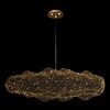Миниатюра фото подвесной светодиодный светильник loft it cloud 10247/1500 gold | 220svet.ru