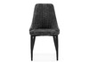 Миниатюра фото стул на металлокаркасе woodville kora black / dark gray 15752 | 220svet.ru