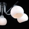 Миниатюра фото потолочная люстра illumico il0713-5csq-24 bk cr libra | 220svet.ru