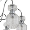 Миниатюра фото потолочная люстра escada gloss 1141/6pl chrome/clear | 220svet.ru