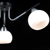 Миниатюра фото потолочная люстра illumico il0713-3csq-24 bk cr libra | 220svet.ru
