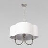 Миниатюра фото подвесная люстра loft it silence 10303p nickel | 220svet.ru