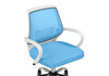 Миниатюра фото компьютерное кресло woodville ergoplus blue / white 15375 | 220svet.ru
