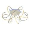 Миниатюра фото потолочная светодиодная люстра profit light 18065 wht | 220svet.ru