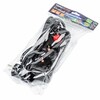 Миниатюра фото удлинитель uniel 2гн х 3м с/з s-gcu2-3b black ul-00010011 | 220svet.ru